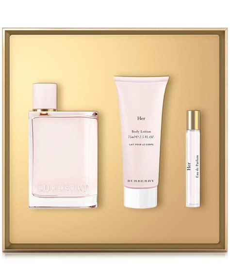 macy's burberry her gift set|burberry her elixir gift set.